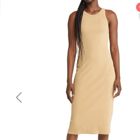 Mother The Chin Ups Midi Dress - Picture 1 of 9